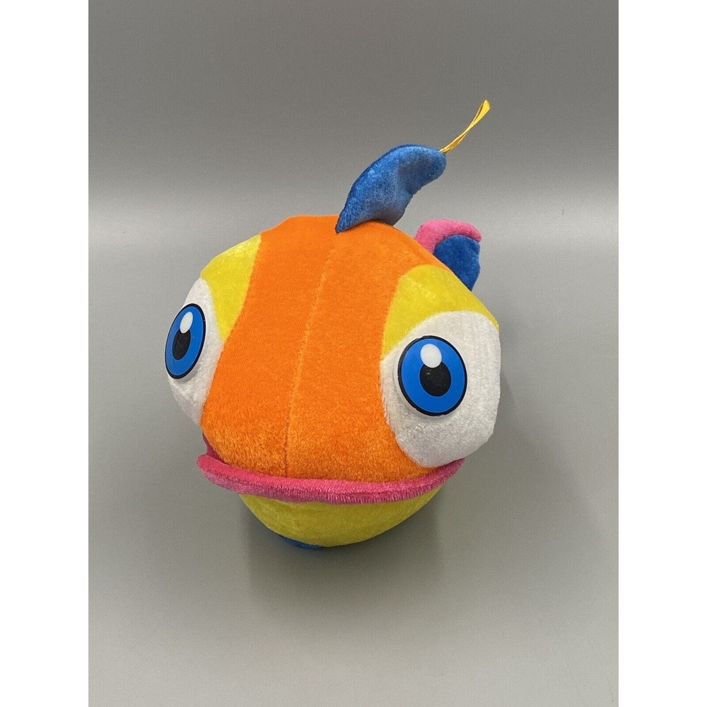 10” Colorful Big Eyes Fish Plush Stuffed Animal Classic Toy Company
